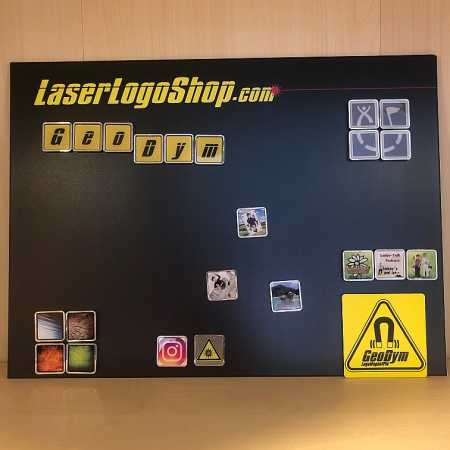 GeoDym - Dein LogoMagnetPin - 50 Stück